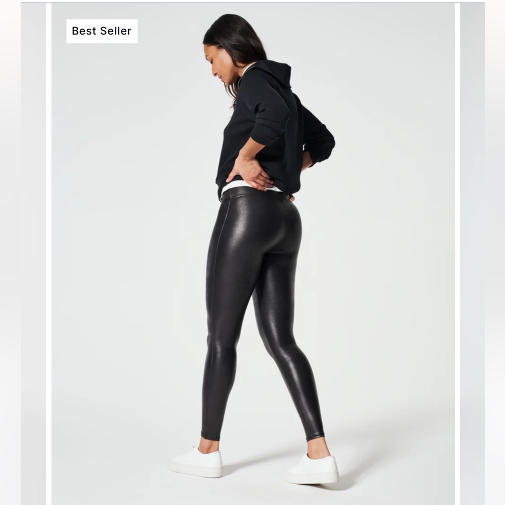 273 Spanx Faux Leather Leggings 273 Spanx Faux Leather Leggings